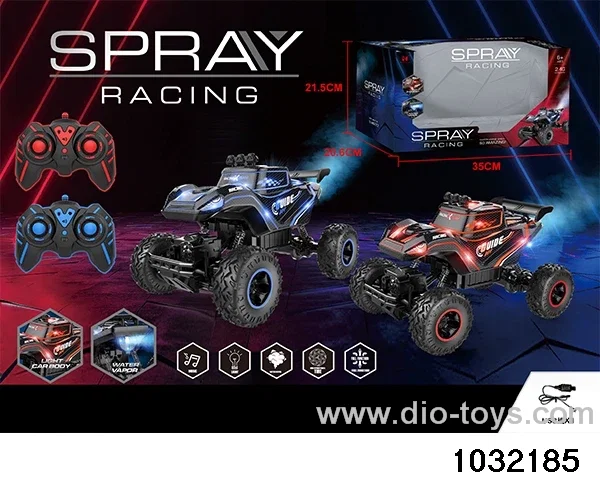 Light Spray 4WD Climbing Car in window box