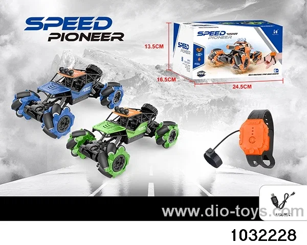 Alloy Climbing Sideways RC Car in color box
