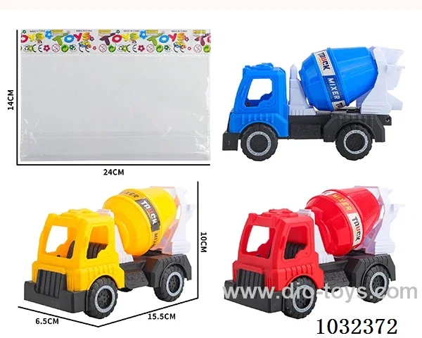 Sliding car in opp bag