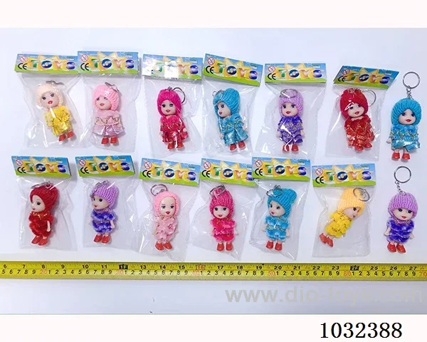 7cm doll many color mixed loading in poly bag header