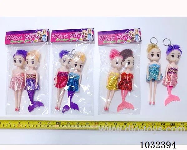 7cm doll many color mixed loading in poly bag header