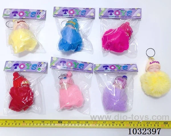7cm doll many color mixed loading in poly bag header