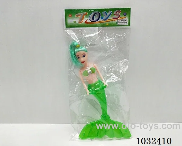 7inch barbie with light 4color mixed loading in opp bag