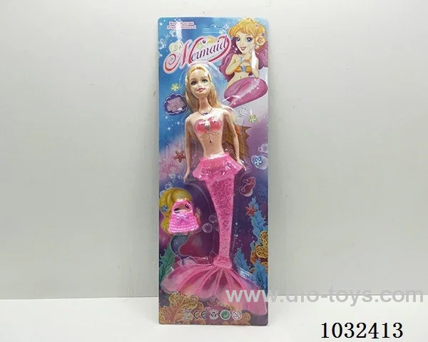 11inch barbie with light 4color mixed loading in Blister with insert