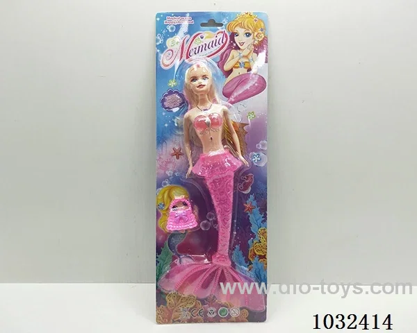 11inch barbie with light 4color mixed loading in Blister with insert