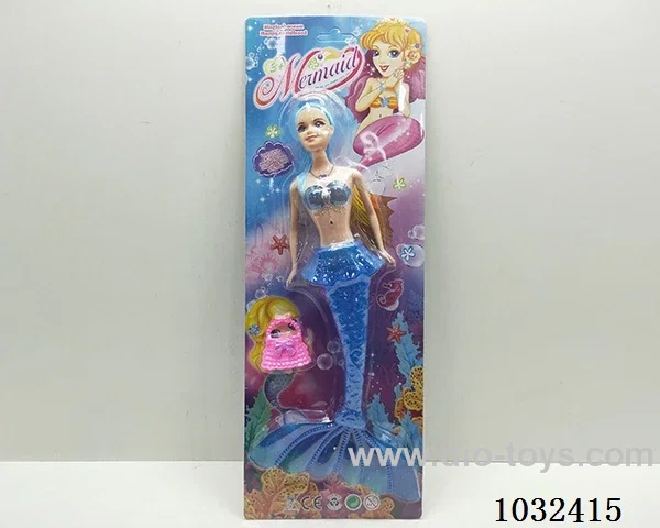 11inch barbie with light 4color mixed loading in Blister with insert