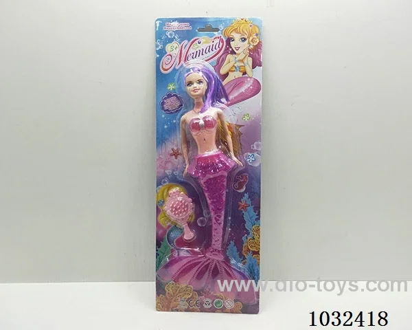 11inch barbie with light 4color mixed loading in Blister with insert
