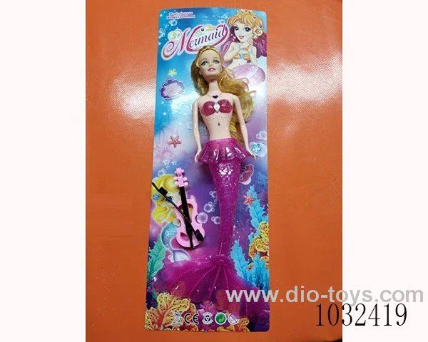 11inch barbie with light 4color mixed loading in Blister with insert