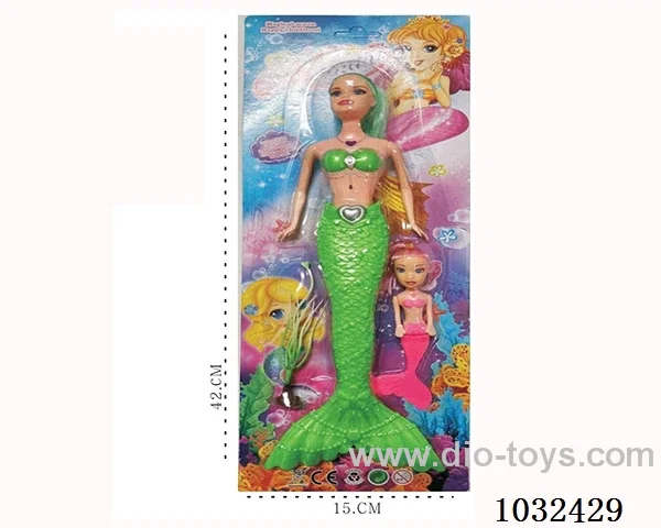 11inch barbie with light 4color mixed loading in blister