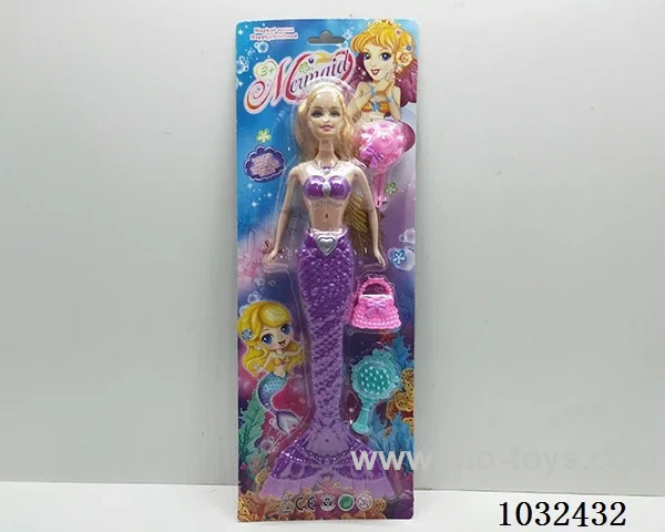 11inch barbie with light 4color mixed loading in blister