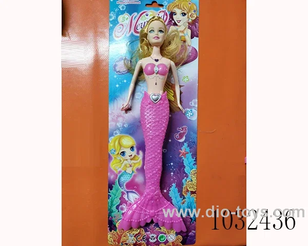 11inch barbie with light 4color mixed loading in blister