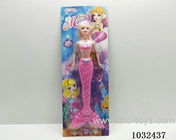 11inch barbie with light 4color mixed loading in blister
