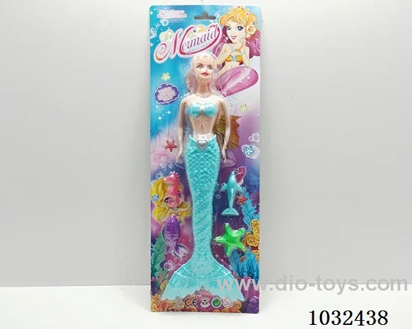 11inch barbie with light 4color mixed loading in blister