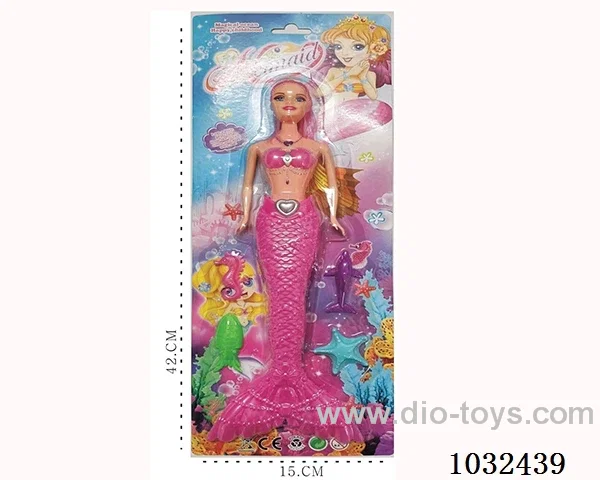 11inch doll with light 4color mixed loading in blister