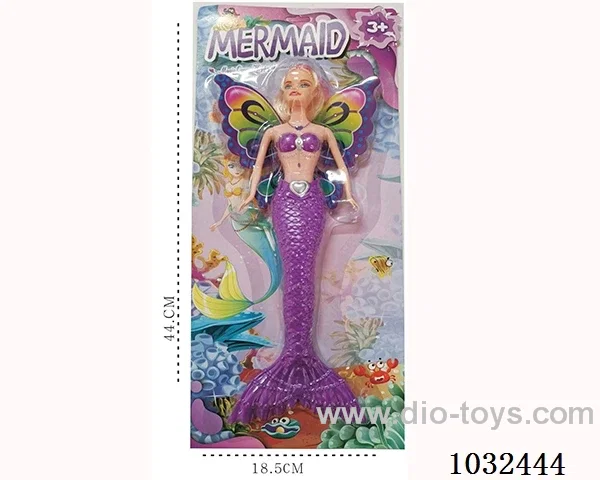 11inch barbie with light 4color mixed loading in blister