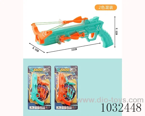 Shooting Crossbow 2color mixed loading in blister card