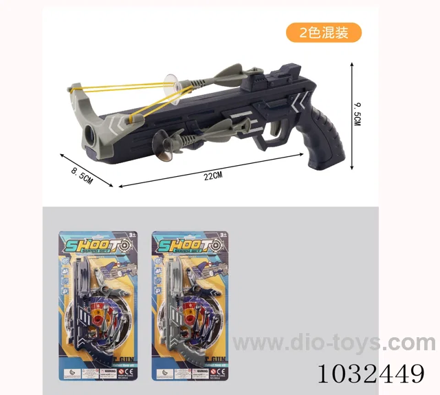 Shooting Crossbow 2color mixed loading in blister card