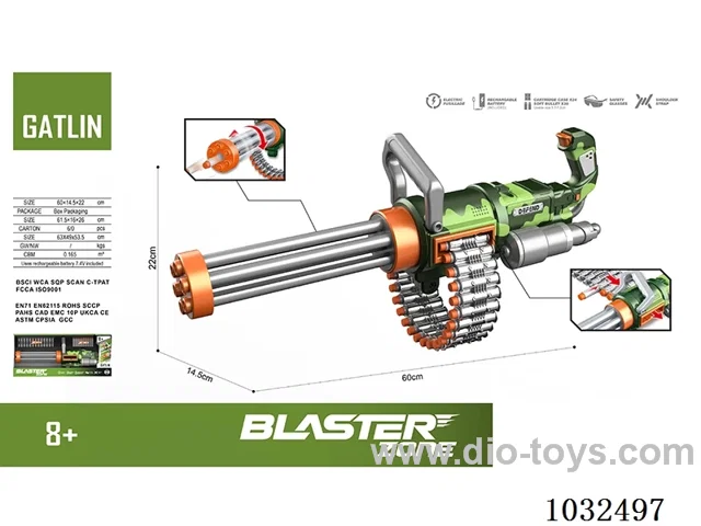 Alloy Electric Softball Gun (Package Charge) in display box