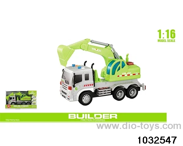 1:16 Green New Energy Vehicle (light sound) in display box