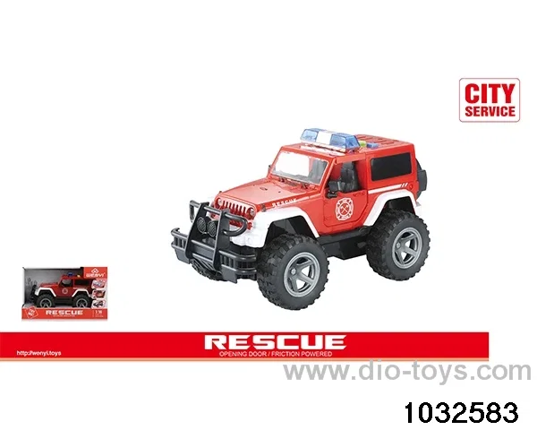 1:16 Inertia police car (light and sound) in display box