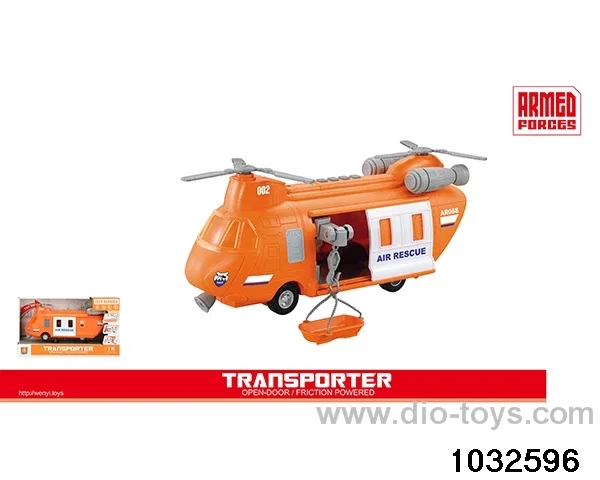 1:16 inertial flying eagle transport aircraft (light sound) in display box