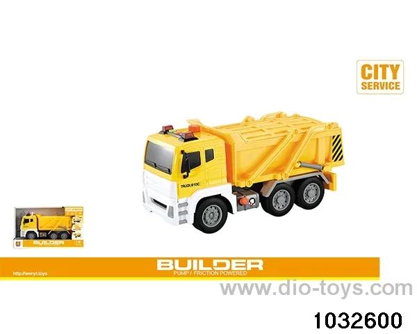 1:12 inertia engineering vehicle (sound and light) in display box