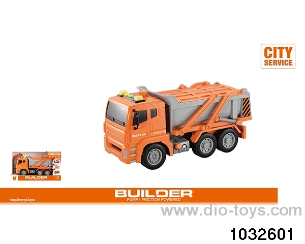 1:12 inertia engineering vehicle (sound and light) in display box