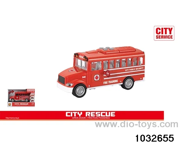 1:20 Inertia school bus (light sound) in display box
