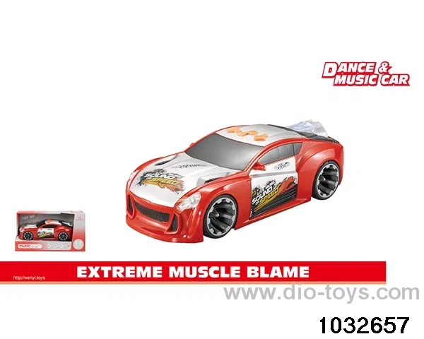 Electric Sound and Light Car in display box