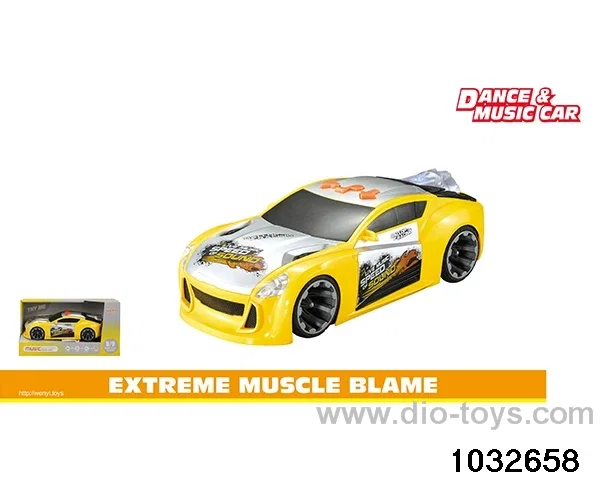 Electric Sound and Light Car in display box