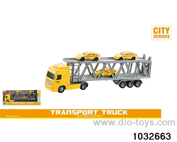 1:50 tractor trailer (sound and light) in display box