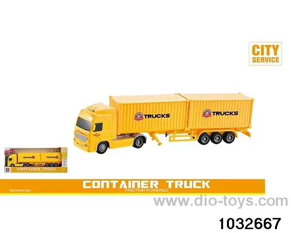 1:50 tractor trailer (sound and light) in display box