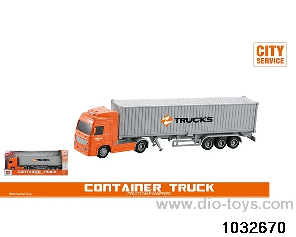 1:50 tractor trailer (sound and light) in display box