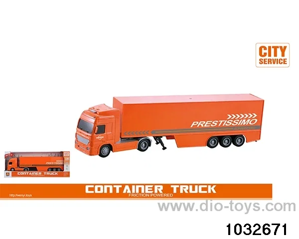 1:50 tractor trailer (sound and light) in display box