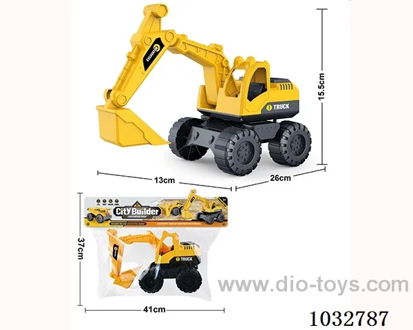 Sliding car in PP bag with header