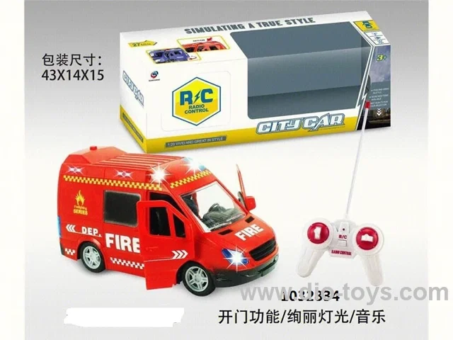 RC police car 4CH with light&sound in window box