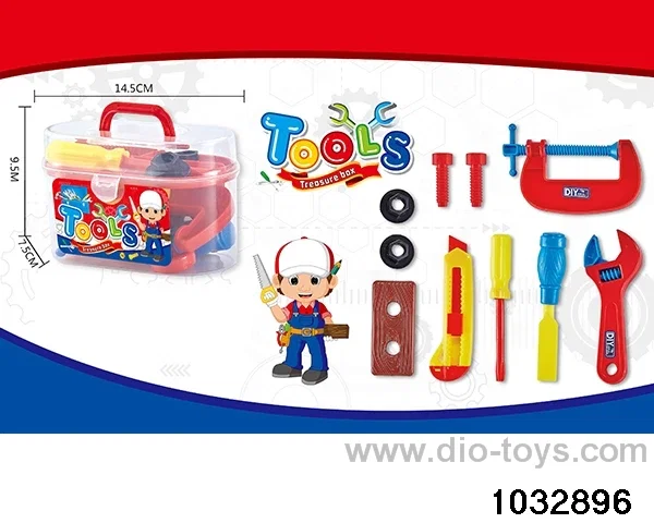 Tools in Plastic box