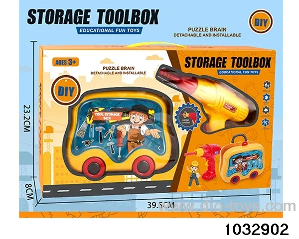 Tools in color box