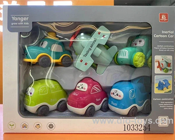 inertia Cartoon car   in display box