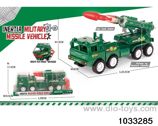 Inertial Missile Vehicle in PVC cover