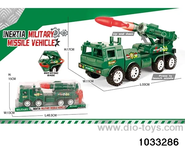 Inertial Missile Vehicle in PVC cover