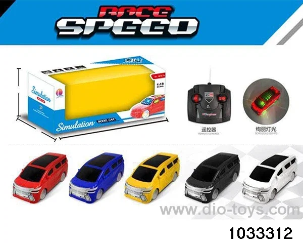 3D RC car in window box