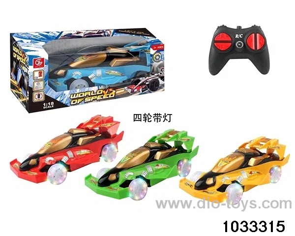 4WD 4ch RC car with light in window box