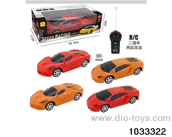 RC car in window box