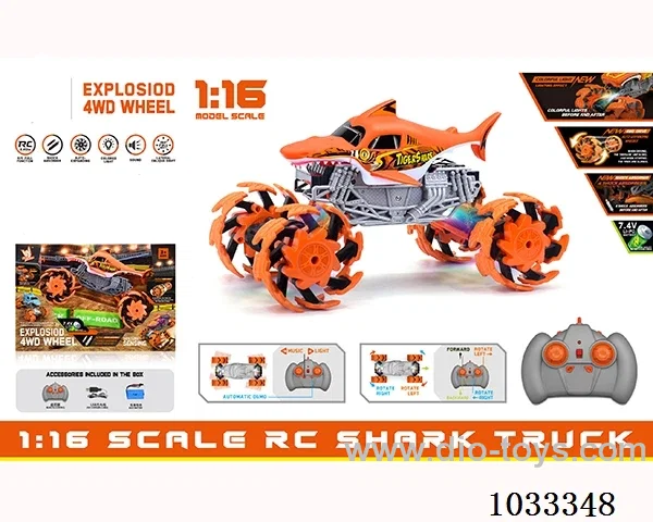 1:16 Hot Wheels Explosive wheel RC car