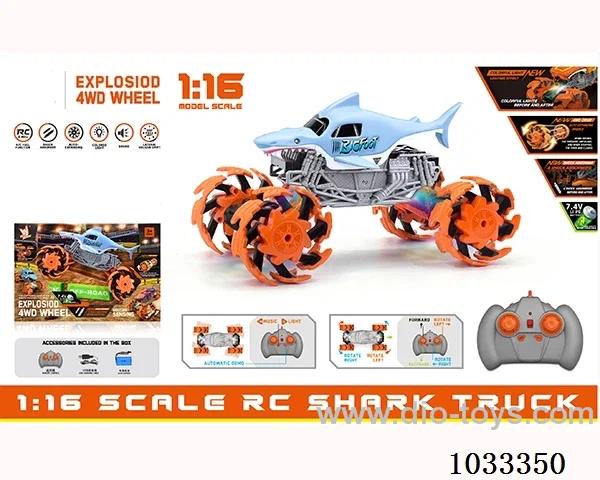 1:16 Hot Wheels Explosive wheel RC car