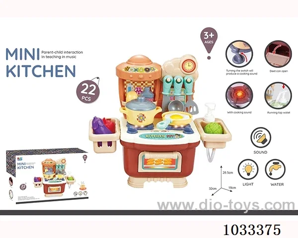 Tableware table in color box
