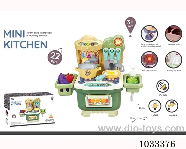 Tableware table in color box