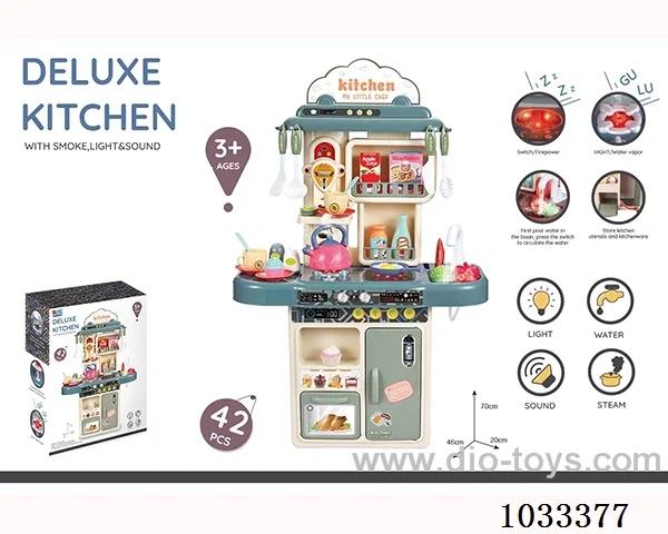 Tableware table with spray in color box