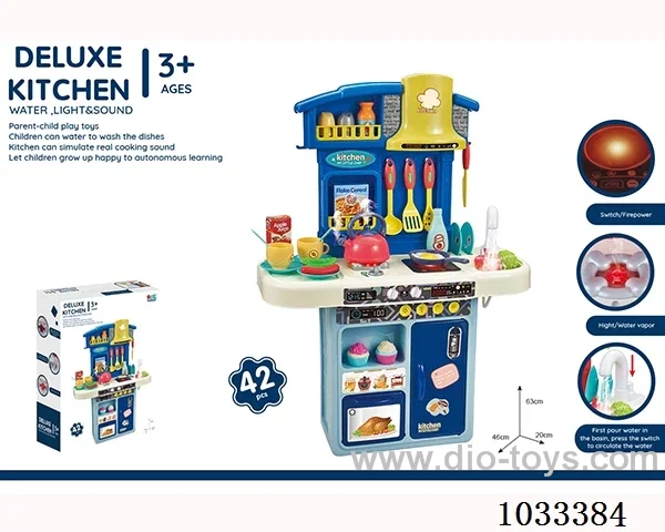 Tableware table with spray in color box